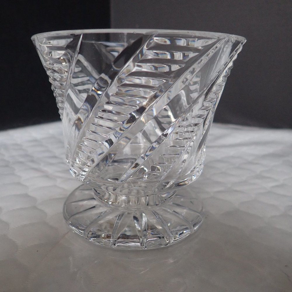 Crystal Footed 4" Compote / Vase